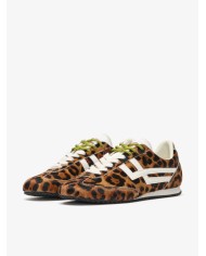 PRO-KEDS SNEAKERS DONNA RACER 77 IN CAVALLINO LEO E AVORIO