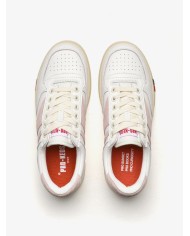 PRO-KEDS SNEAKERS DONNA SKY IN PELLE BIANCO E ROSA