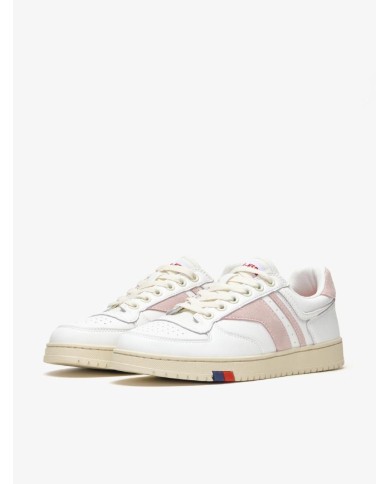 PRO-KEDS SNEAKERS DONNA SKY IN PELLE BIANCO E ROSA