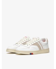 PRO-KEDS SNEAKERS DONNA SKY IN PELLE BIANCA E SABBIA