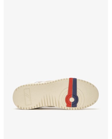PRO-KEDS SNEAKERS DONNA SKY IN PELLE BIANCA E SABBIA
