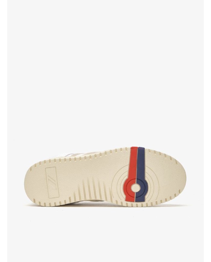 PRO-KEDS SNEAKERS DONNA SKY IN PELLE BIANCA E SABBIA