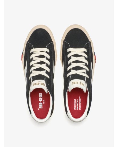 PRO-KEDS SNEAKERS UOMO ROYAL CLASSIC IN SUEDE NERA E BIANCA