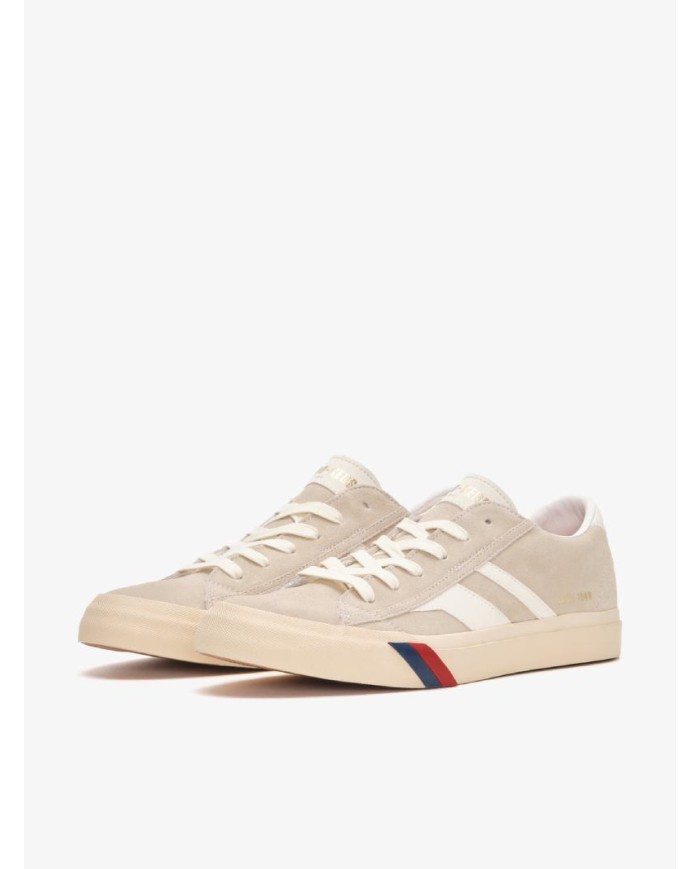 PRO-KEDS SNEAKERS UOMO ROYAL CLASSIC IN SUEDE SABBIA E BIANCA