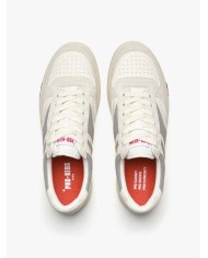 PRO-KEDS SNEAKERS UOMO SKY IN PELLE CREMA E GRIGIA