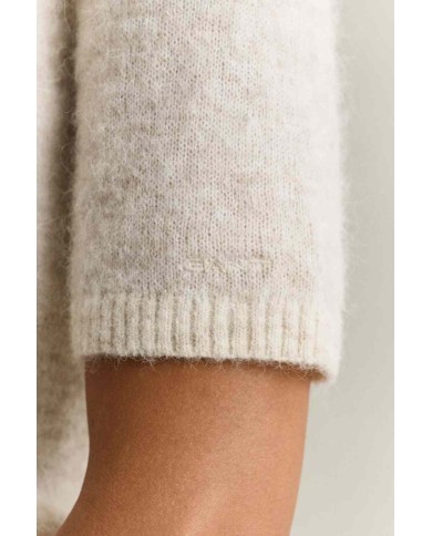 GANT MAGLIA A MANICHE CORTE IN MISTO LANA DALPACA