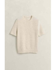 GANT MAGLIA A MANICHE CORTE IN MISTO LANA DALPACA