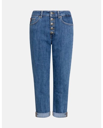 DONDUP JEANS KOONS LOOSE IN DENIM STRETCH