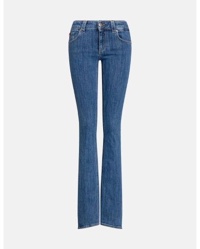DONDUP JEANS PATTI BOOTCUT IN DENIM STRETCH