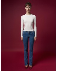 DONDUP JEANS PATTI BOOTCUT IN DENIM STRETCH
