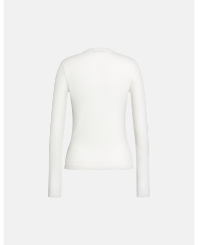 DONDUP T-SHIRT SLIM IN COSTINA DI VISCOSA