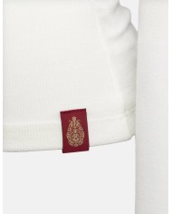 DONDUP T-SHIRT SLIM IN COSTINA DI VISCOSA