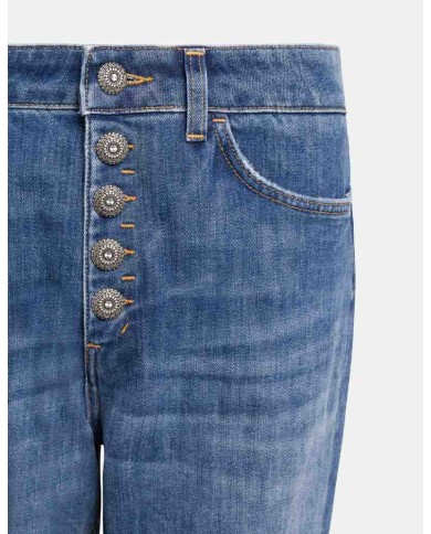 DONDUP JEANS KOONS LOOSE IN DENIM STRETCH