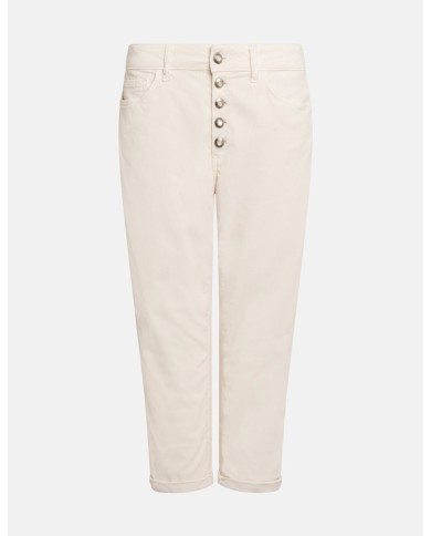 DONDUP PANTALONI KOONS LOOSE IN VELLUTO STRETCH COTONE E LYOCELL