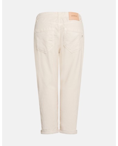 DONDUP PANTALONI KOONS LOOSE IN VELLUTO STRETCH COTONE E LYOCELL