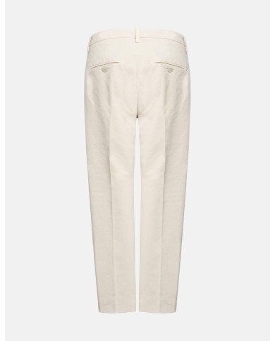 DONDUP PANTALONI NIMA LOOSE IN GABARDINA