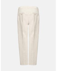 DONDUP PANTALONI NIMA LOOSE IN GABARDINA