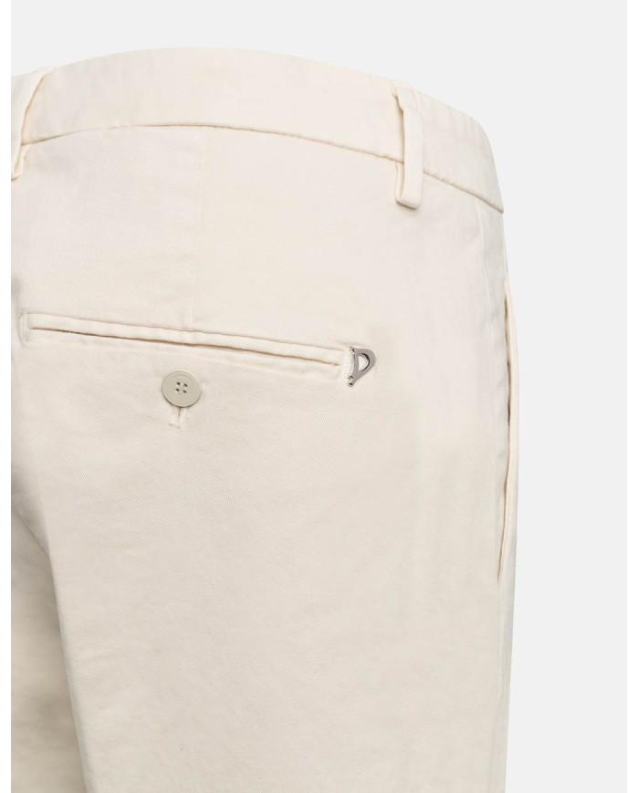 DONDUP PANTALONI NIMA LOOSE IN GABARDINA