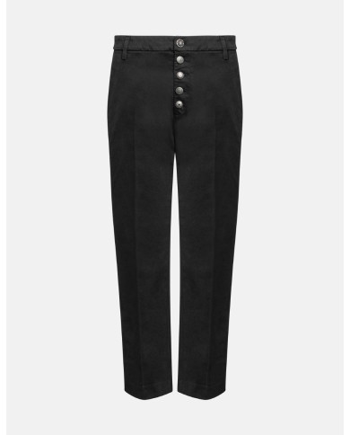 DONDUP PANTALONI NIMA LOOSE IN GABARDINA
