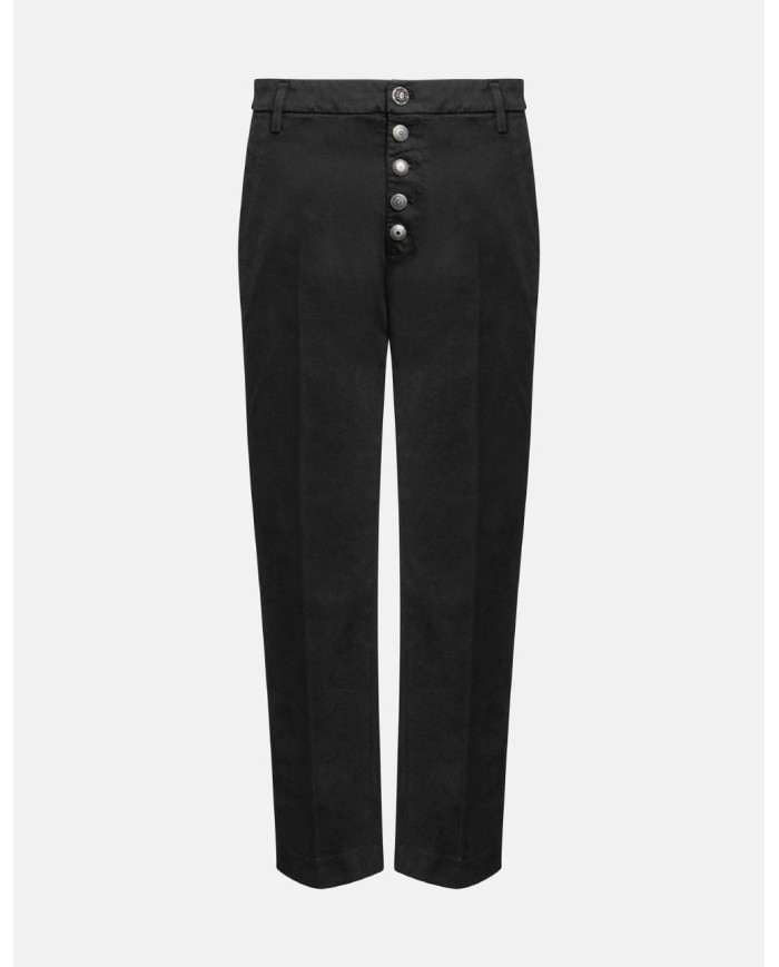 DONDUP PANTALONI NIMA LOOSE IN GABARDINA