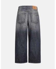 DONDUP TAMI WIDE LEG IN DENIM FISSO RICICLATO