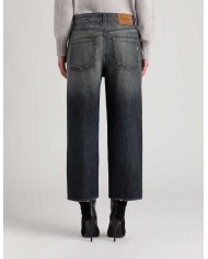 DONDUP TAMI WIDE LEG IN DENIM FISSO RICICLATO