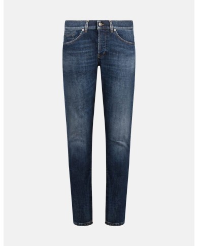 DONDUP JEANS GEORGE SKINNY IN DENIM STRETCH
