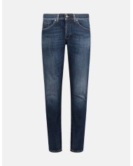 DONDUP JEANS GEORGE SKINNY IN DENIM STRETCH