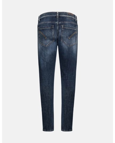 DONDUP JEANS GEORGE SKINNY IN DENIM STRETCH