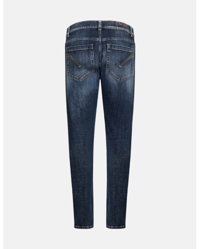 DONDUP JEANS GEORGE SKINNY IN DENIM STRETCH