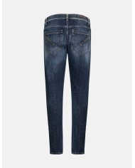 DONDUP JEANS GEORGE SKINNY IN DENIM STRETCH
