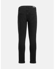 DONDUP JEANS GEORGE SKINNY IN DENIM STRETCH RICICLATO