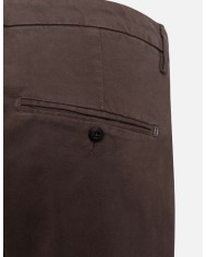 DONDUP PANTALONI GAUBERT SLIM IN GABARDINA
