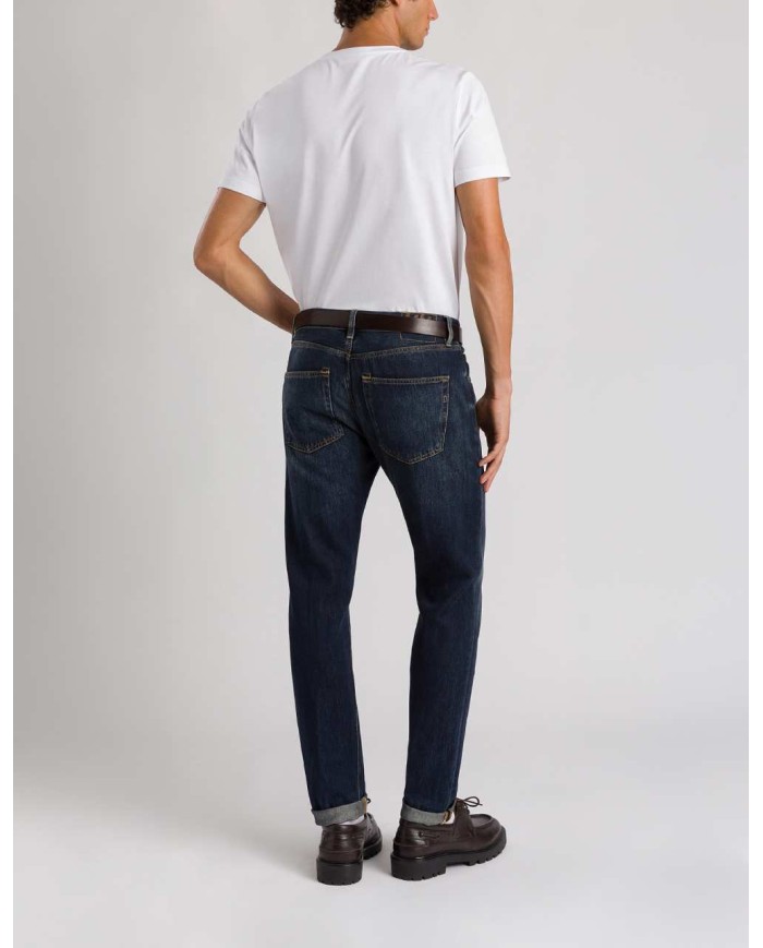 DONDUP JEANS ICON SLIM IN DENIM FISSO COTONE E LYOCELL