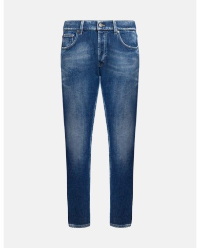 DONDUP JEANS DIAN CARROT IN DENIM STRETCH