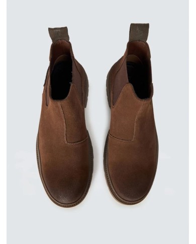 REPLAY STIVALI UOMO CHELSEA SANDTOWN WORK IN SUEDE