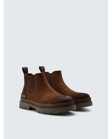REPLAY STIVALI UOMO CHELSEA SANDTOWN WORK IN SUEDE