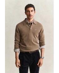 GANT MAGLIA POLO IN FINISSIMA LANA DAGNELLO