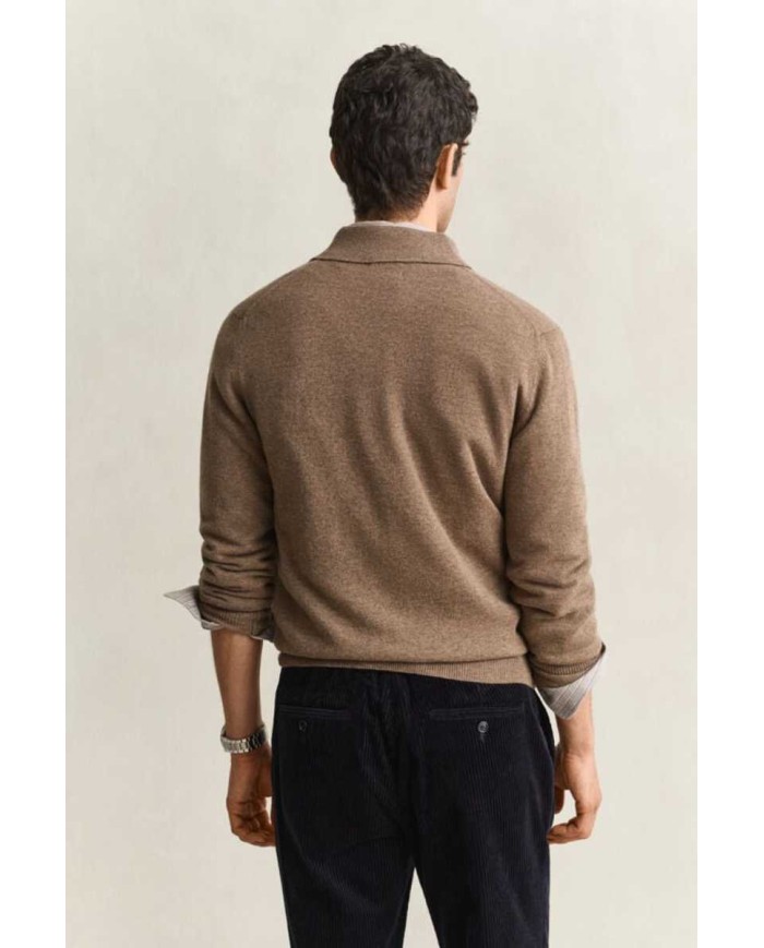 GANT MAGLIA POLO IN FINISSIMA LANA DAGNELLO