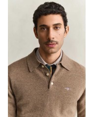 GANT MAGLIA POLO IN FINISSIMA LANA DAGNELLO