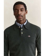 GANT MAGLIA POLO IN FINISSIMA LANA DAGNELLO