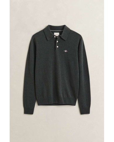 GANT MAGLIA POLO IN FINISSIMA LANA DAGNELLO