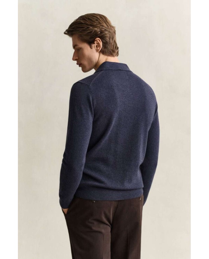 GANT MAGLIA POLO IN FINISSIMA LANA DAGNELLO
