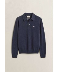 GANT MAGLIA POLO IN FINISSIMA LANA DAGNELLO