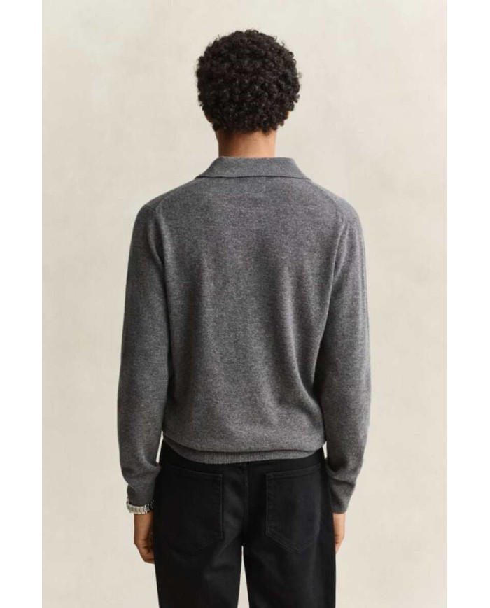 GANT MAGLIA POLO IN FINISSIMA LANA DAGNELLO