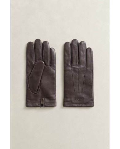 GANT GUANTI IN PELLE DI AGNELLO RIVESTITI IN CASHMERE