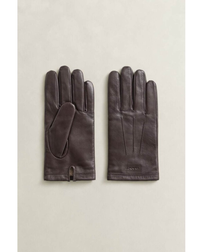 GANT GUANTI IN PELLE DI AGNELLO RIVESTITI IN CASHMERE
