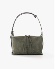 MANILA GRACE BORSA A SPALLA ORIZZONTALE CON ARRICCIATURA
