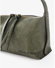 MANILA GRACE BORSA A SPALLA ORIZZONTALE CON ARRICCIATURA