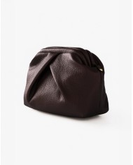 MANILA GRACE BORSA POUCH GEOMETRICA CON PIEGHE